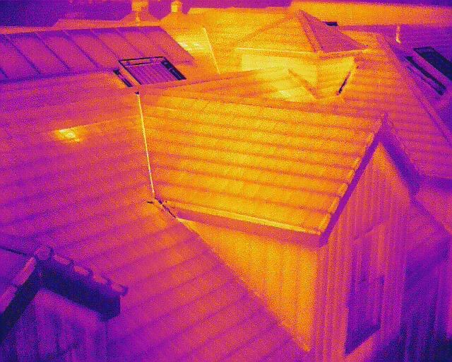 Thermal Imaging Roof Survey Image Keighley